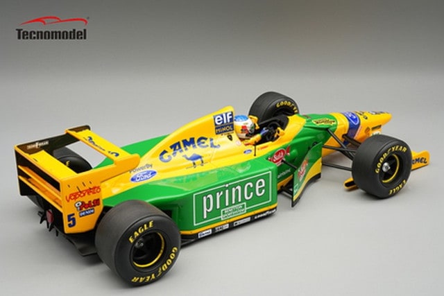 予約 TMD18-465B テクノモデル 1/18 ベネトン B193B F1 ハンガリー