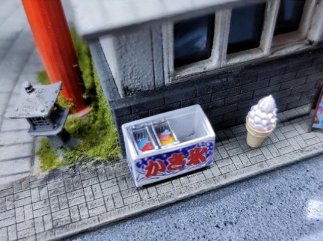 新品 YOC2024050901 YOC 1/64 Food & Torii 01 scene 桜 食事処 鳥居
