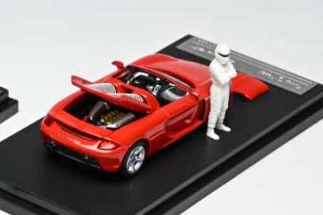 新品 Funny Model 1/64 ポルシェ カレラ Porsche Carrera GT Guard Red