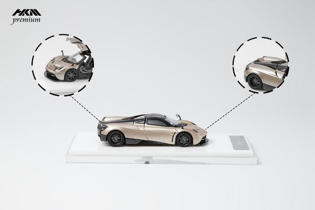 HKM 1:64 パガーニ ウアイラ ドア・エンジンフード開閉 新品 HKM Premium 1/64 パガーニ ウアイラ Huayra Coupe 2014