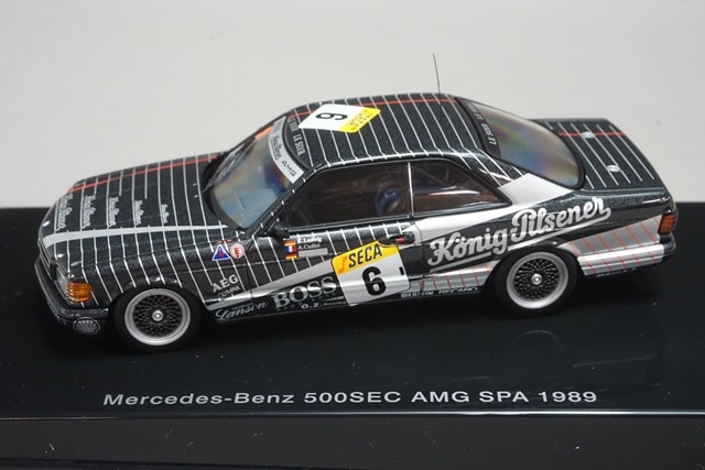 1/43 オートアート 68932 メルセデスベンツ 500SEC AMG SPA 1989 #6