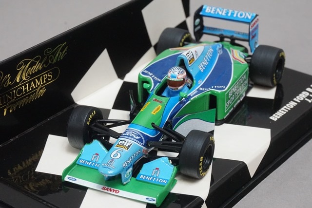 1/43 ミニチャンプス 430940006 ベネトン フォード B194 J.J.レート #6