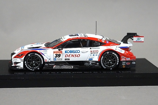 1/43 エブロ 45268 DENSO KOBERCO SARD RC F スーパー GT500 2015 岡山