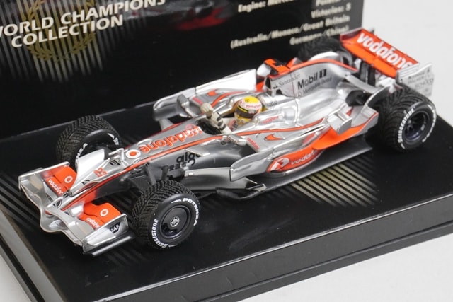 MINICHAMPS マクラーレン 2008 ワールドチャンピオン　1/43 Minichamps 1:43 Lewis Hamilton McLaren MP4/23 #22 Formula 1