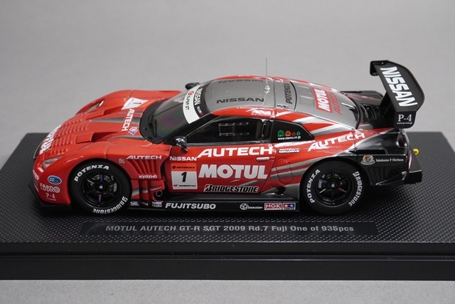 1/43 ֥ P411  塼 ƥå GT-R SGT500 Rd.7 ٻ 2009 #1