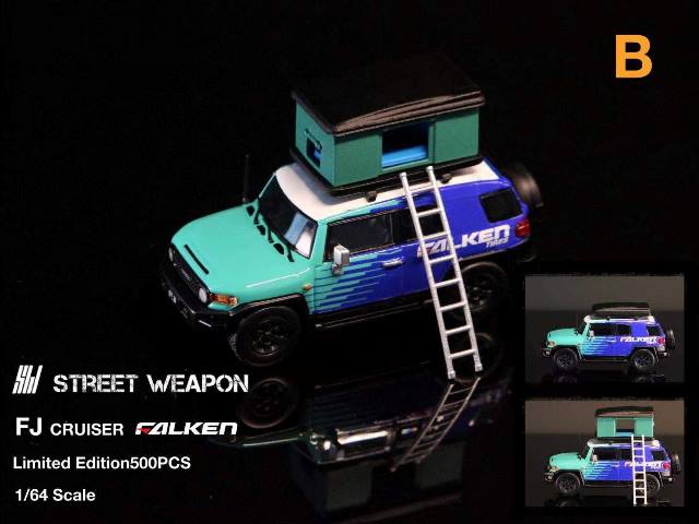 ͽ  Street Weapon 1/64 ȥ西 FJ롼 ե륱 Toyota FJ Cruiser Falken 500