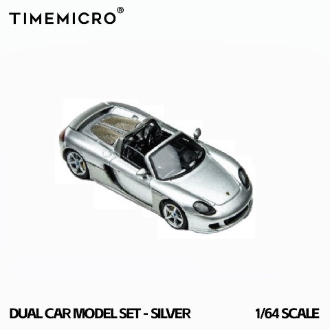 新品 TM643529-T TimeMicro TM 1/64 ポルシェ 918 Spyder & CARRERA GT