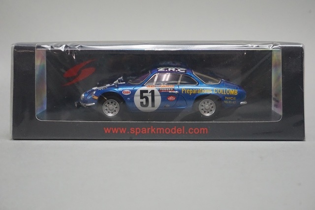 ����S6103 ���ѡ��� 1/43  Alpine A110 #51 24H Le Mans 1968 B. Collomb - F. Lacarreau