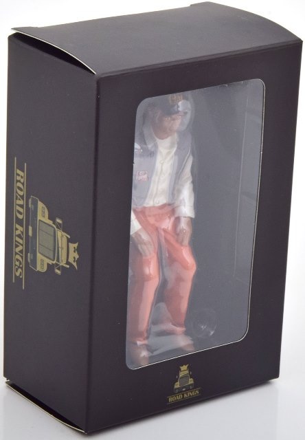  RK18A013 ROAD KINGS 1/18  Figurine Trucker Cledus Snow standing