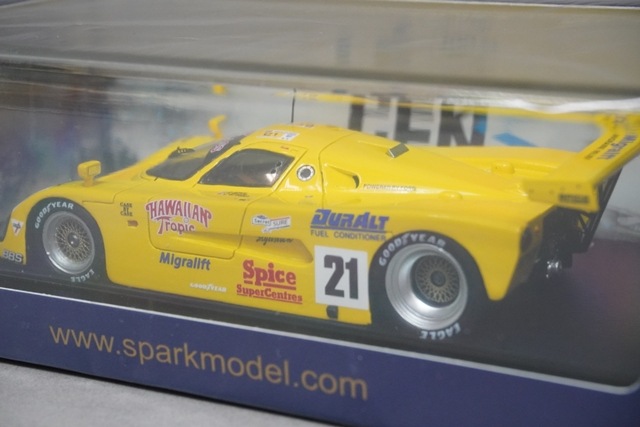 Spice SE89C Le Mans 1989 #21 Hawaiian Tropic by Spark