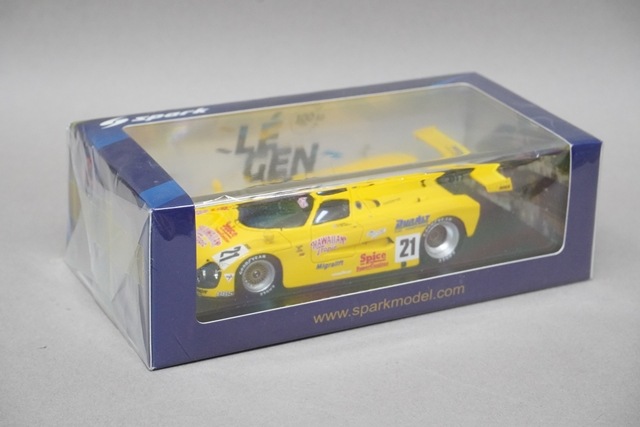1 43 SPARK Spice Se89C 3.5L V8 #21 24H Le Mans 1989 Spice Bellm James S6805 Mode for sale online | UK