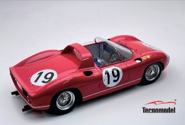 予約 TM18-309D テクノモデル 1/18 フェラーリ 330P ル・マン24時間