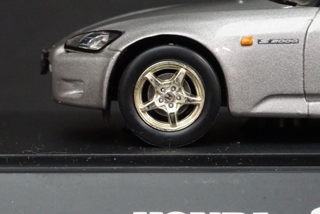 1/43 エブロ KM92 ホンダ S2000 AP1 ROADSTER VTEC F20C SILVER STONE
