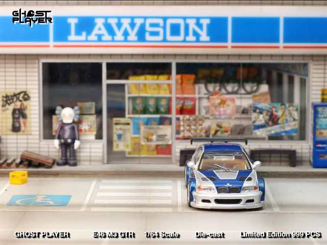 Unboxing & Showcase Ghost Player 1/64 BMW M3 GTR E46 (NFS