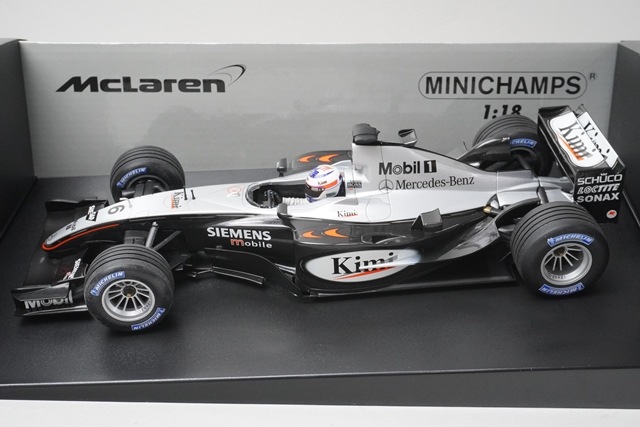 1/18 ミニチャンプス 530031816 マクラーレン メルセデス MP4-18