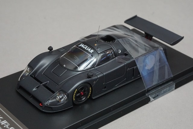 hpi•racing 1/43 【ジャガー XJR-9】(マットブラック) 1/43 HPI 996 ジャガー XJR-9 プレーンカラーモデル ブラック