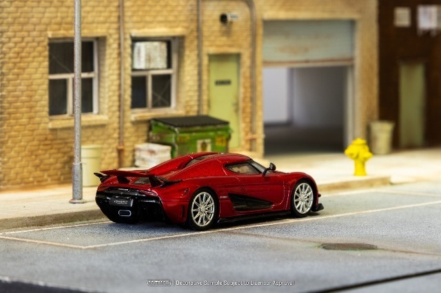新品 T64G-TL017-RE Tarmac Works 1/64 ケーニグセグ Koenigsegg
