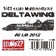 FD43001 27 1/43 DELTAWING LM 2012