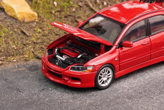 予約 Fiber Run FR 1/64 三菱 ランサー エボリューション Mitsubishi