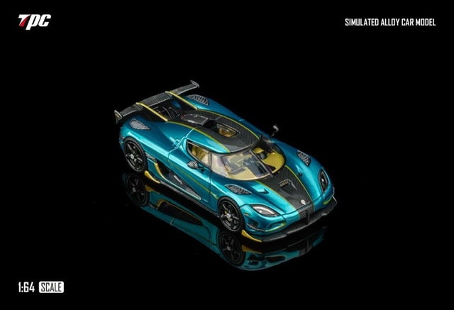 予約 TPC 1/64 ケーニグセグ アゲーラ Koenigsegg Agera RS Peacock