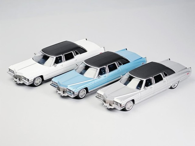 予約 MK2506-06-A1 MK MINIATURES 1/64 キャデラック Cadillac 75 Wood