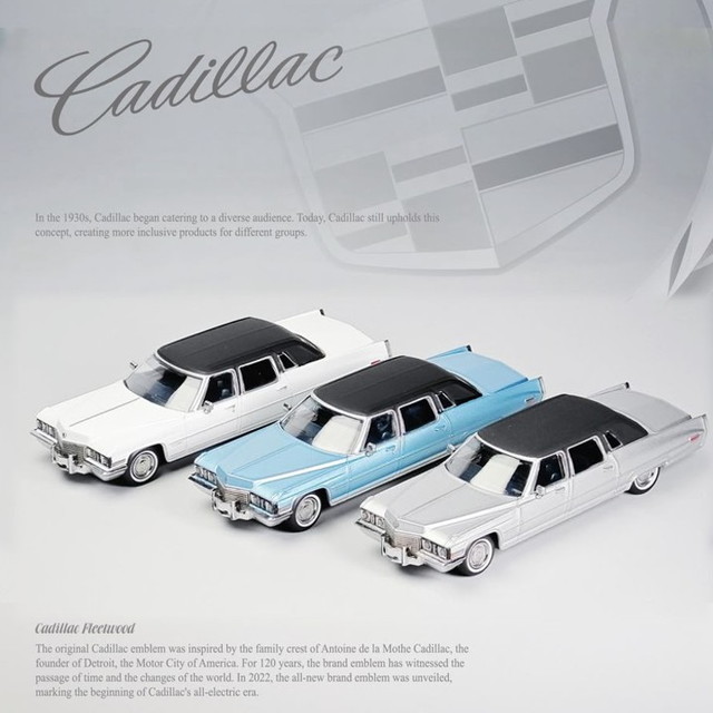 予約 MK2506-06-A1 MK MINIATURES 1/64 キャデラック Cadillac 75 Wood