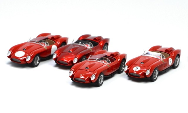新品 GFCC 1/64 フェラーリ Ferrari 250TR Red #9, Boost Gear