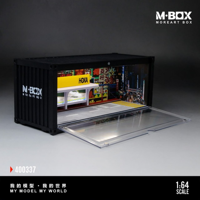 予約 MB400337-02 MBOX 1/64 香港 コンテナ ジオラマ HONG KONG-STYLE