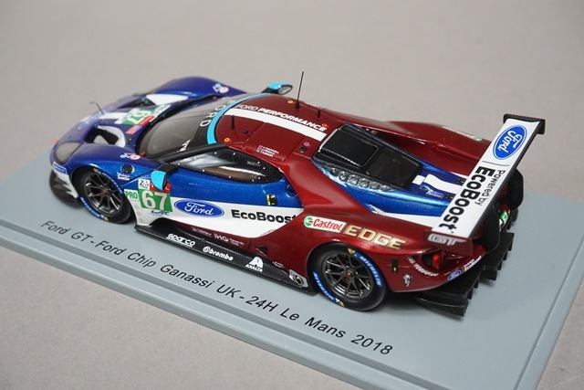 1/43 スパーク S7051 フォード GT 24H Le Mans 2018 Ford Chip Ganassi