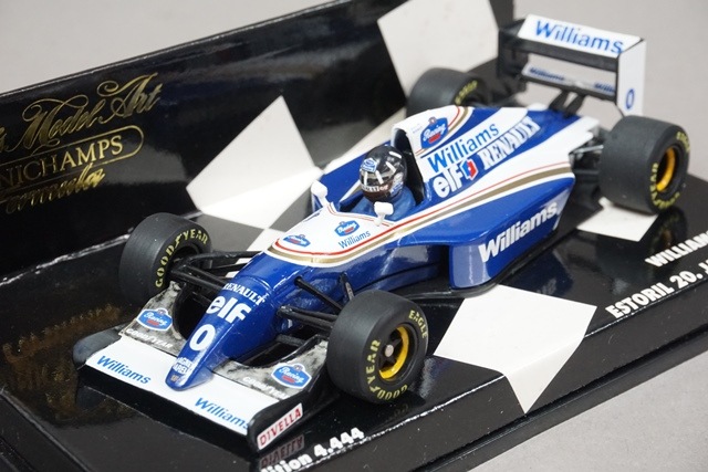 1/43 ミニチャンプス 430940101 ウィリアムズ FW15 1994 D.ヒル #0