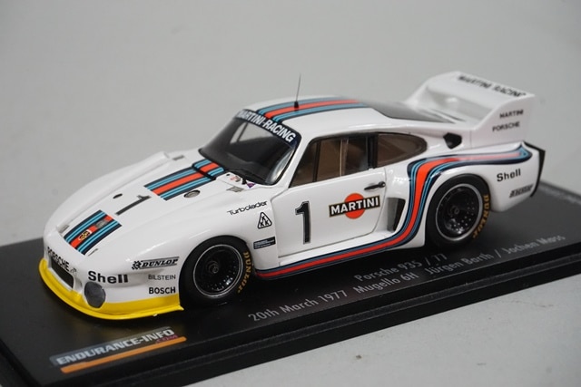 1/43 スパーク ENDURANCE-INFO特注 ポルシェ 935/77 Mugello 6H 20th