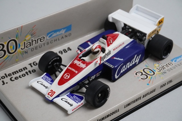 1/43 �ߥ˥����ץ� �ȡ���ޥ� TG184 1984 #20 J.�������å� ������ Candy�ץ���