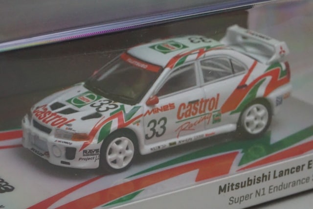 新品 T64-012-98ST33 Tarmac Works 1/64 三菱 Lancer Evolution V