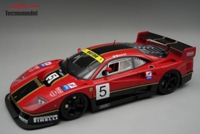 予約 TM18-410H テクノモデル 1/18 フェラーリ F40 LM 1996 Rendering