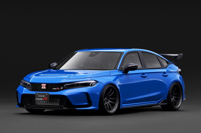 ͽ�� IG3938 �����˥å�����ǥ� 1/18 �ۥ�� Honda Civic Type-R J'S Racing (FL5) Light Blue 
