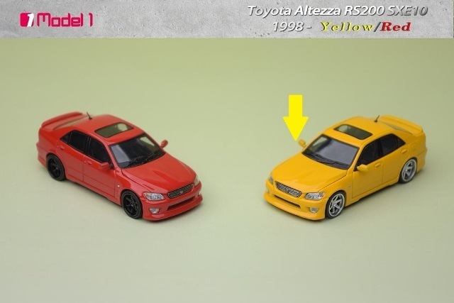 予約 Model One 1/64 トヨタ アルテッツァ Toyota Altezza RS200 SXE10