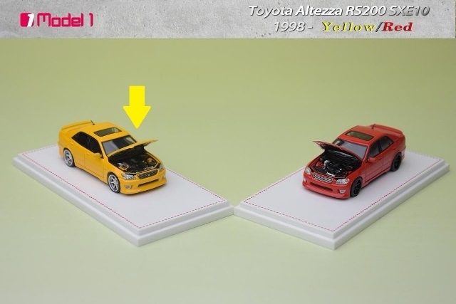 予約 Model One 1/64 トヨタ アルテッツァ Toyota Altezza RS200 SXE10