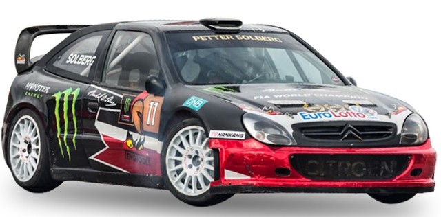 予約 4475X サンスター 1/18 シトロエン クサラ WRC 2016年 ジムカーナ