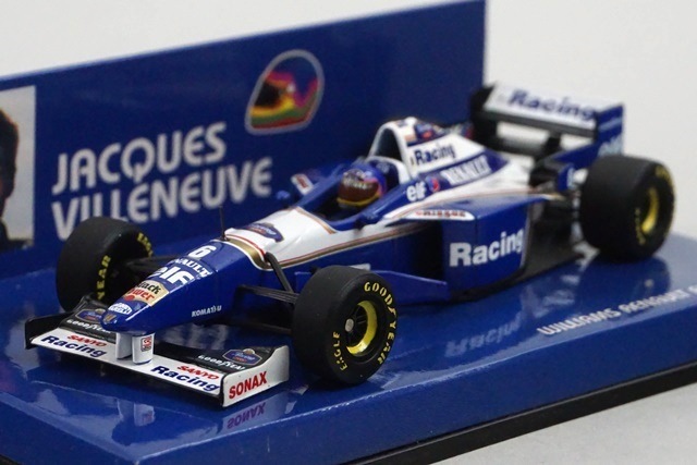 当時モノ BBR 1/43 ウィリアムズ・ルノー FW18 状態良好 1/43 ミニチャンプス 430960006 ウィリアムズ ルノー FW18 1996 #6 J