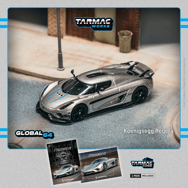 予約 T64G-TL017-SL Tarmac Works 1/64 ケーニグセグ Koenigsegg