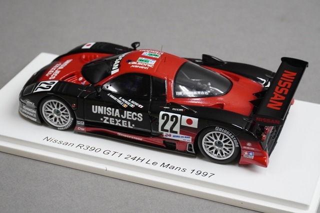 1/43 スパーク S3578 日産 R390 GT1 ルマン 24H 1997 #22, Boost Gear