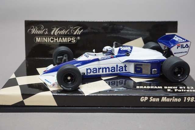 ミニカー MINICHAMPS BRABHAM BMW BT52 ミニカー MINICHAMPS BRABHAM BMW BT52 ミニカー MINICHAMPS