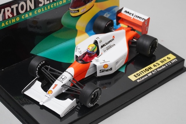 1/43 ミニチャンプス マクラーレン MP4/7 ホンダ V12 1992 #1 A