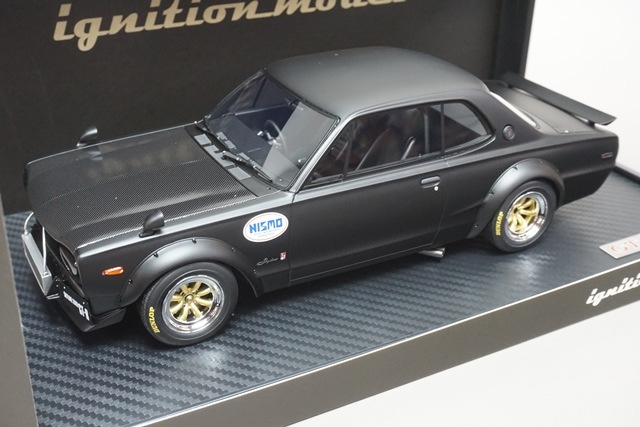 1/18 �����˥å�����ǥ� IG2021 ���� �������饤�� 2000 GT-R (KPGC10) Matte �֥�å�