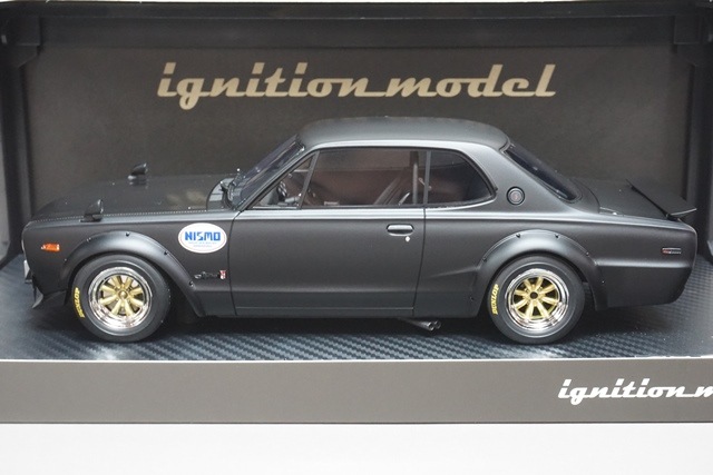 1/18 �����˥å�����ǥ� IG2021 ���� �������饤�� 2000 GT-R (KPGC10) Matte �֥�å�