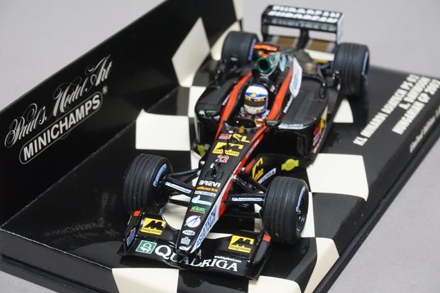 1/43 ミニチャンプス 400020122 KL ミナルディ アジアテック