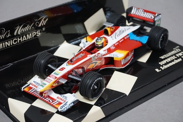 1/43 ミニチャンプス 430990006 ウィリアムズ FW21 1999 R