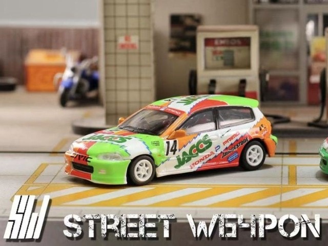 予約 SW Street Weapon 1/64 EG6 A/ JACCS Livery, Boost Gear