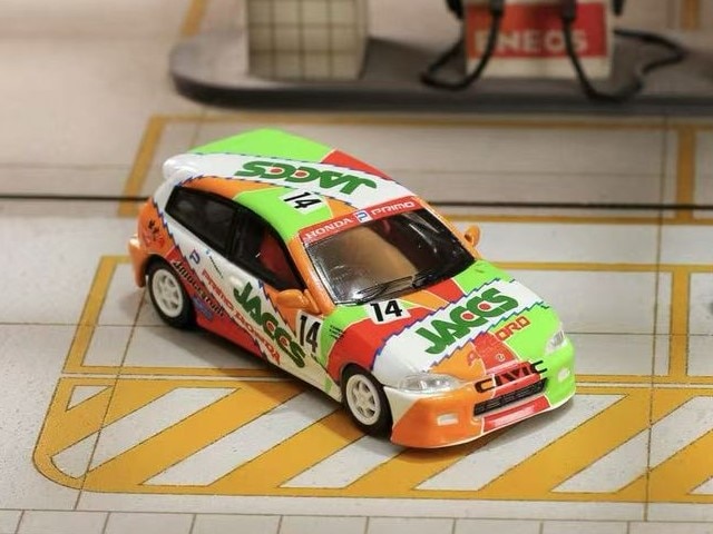 新品 SW Street Weapon 1/64 EG6 A/ JACCS Livery, Boost Gear
