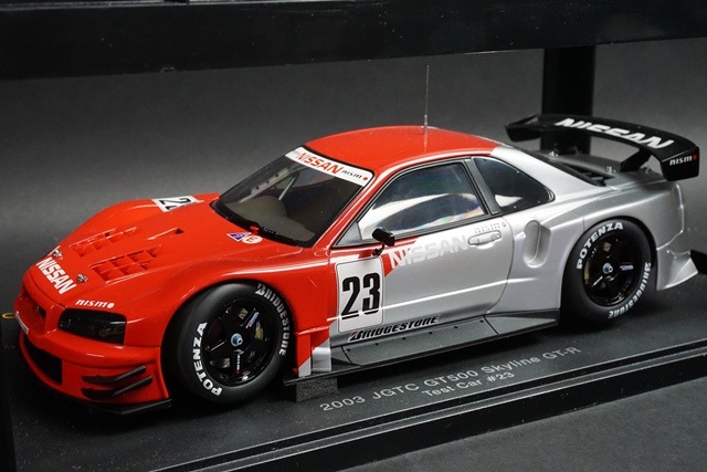 1/18 オートアート 80380 日産 スカイライン GT-R R34 JGTC テストカー 